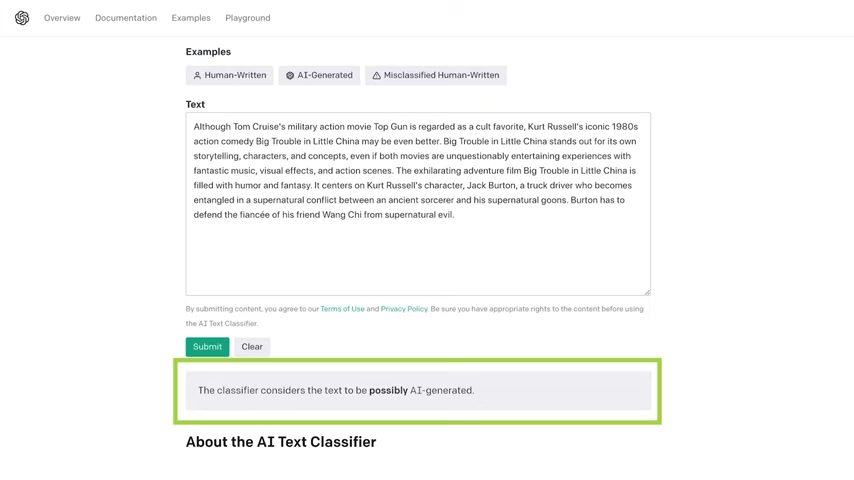 make ai generated text undetectable

