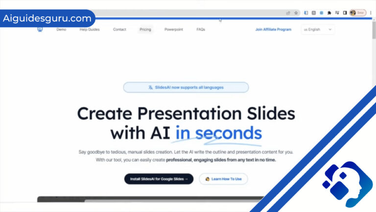 How To Use Slides AI