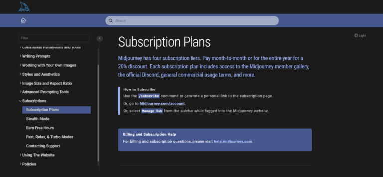 How to Purchase a Midjourney Subscription